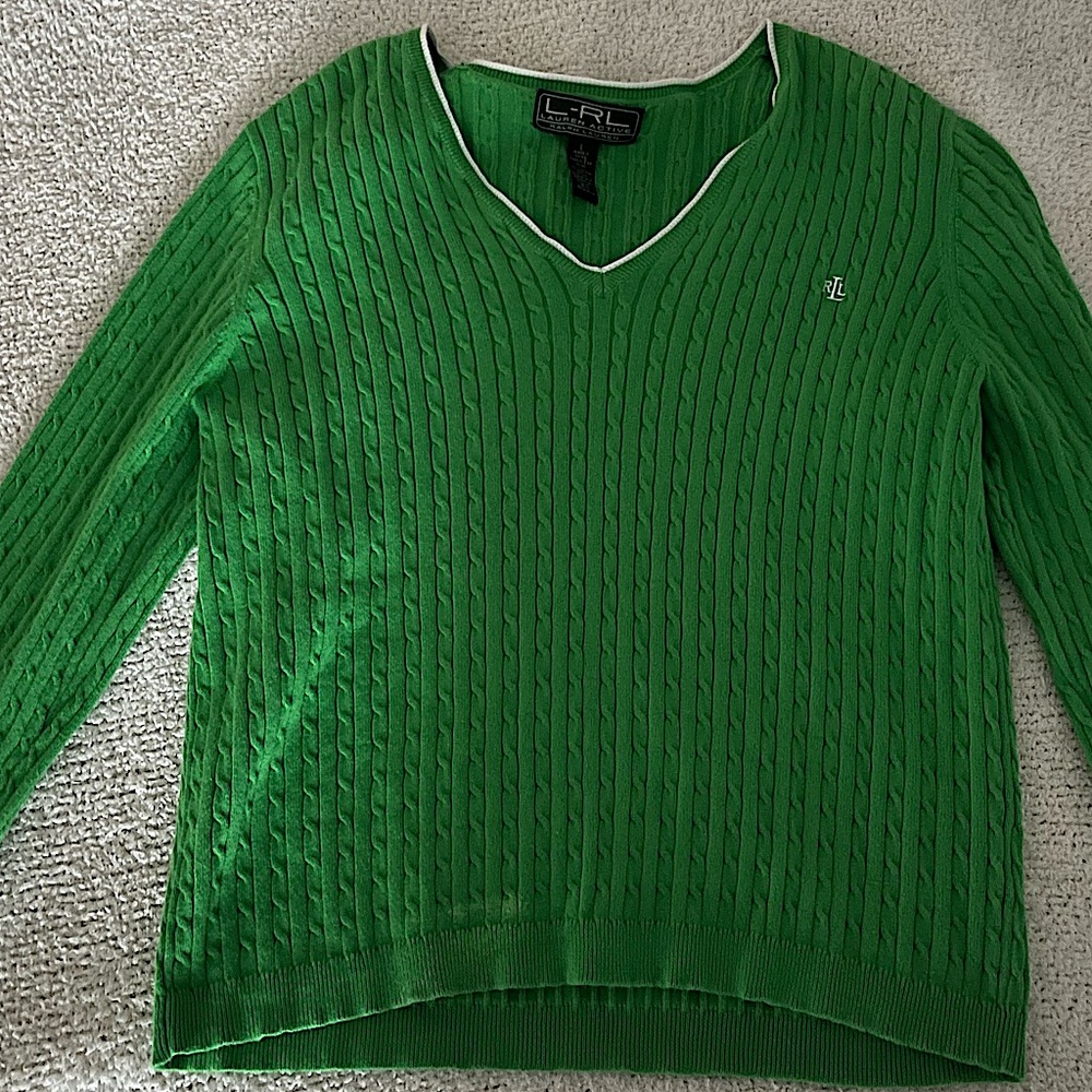 Vintage Ralph Lauren Active 100% Cotton sweater